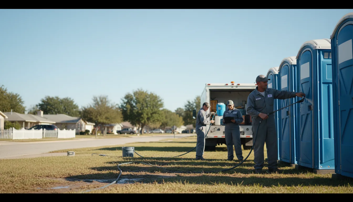 Long-Term Portable Toilet Rental in Steger, IL near me